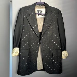 Riley oversized studded blazer